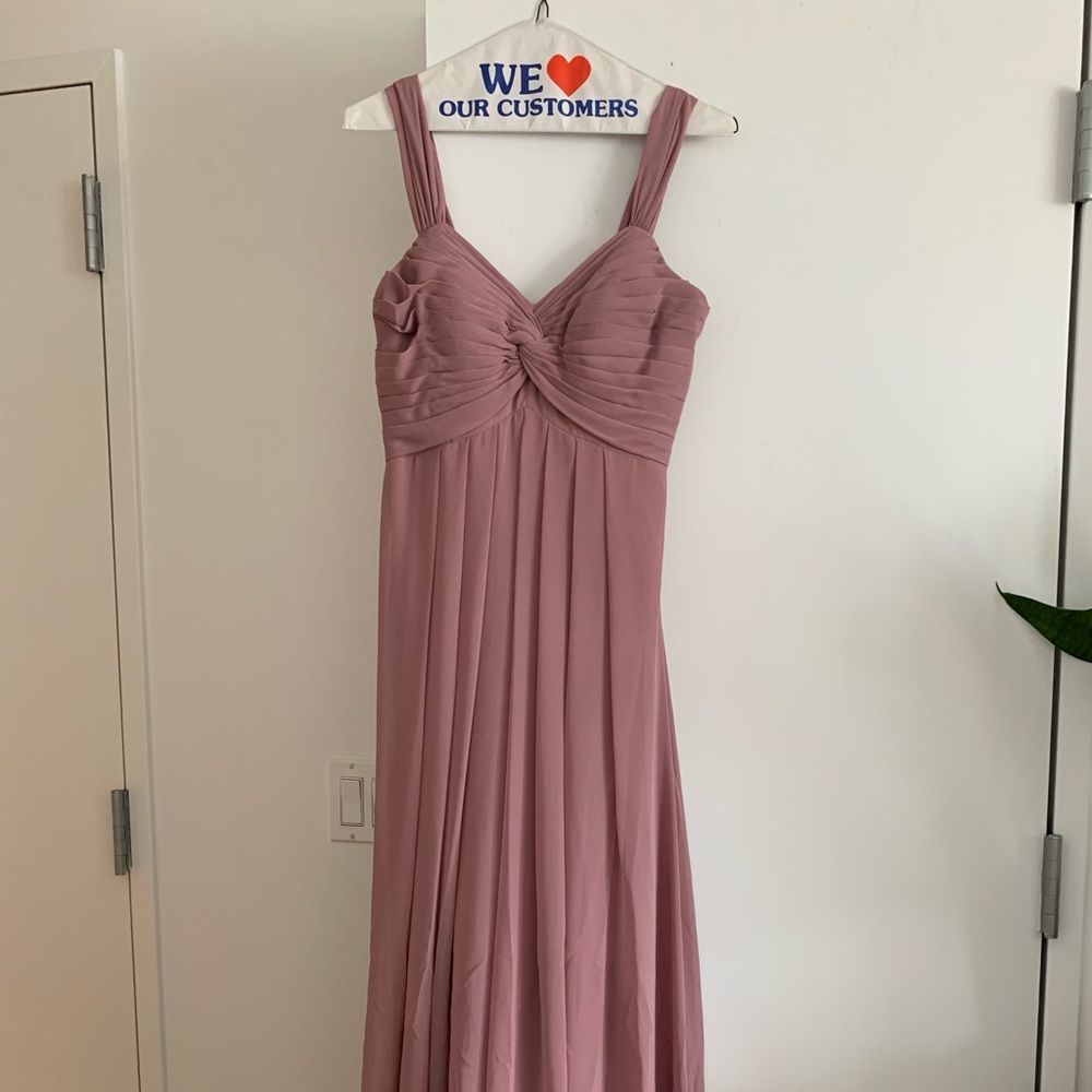 Azazie Kaitlynn Dress in Vintage Mauve
